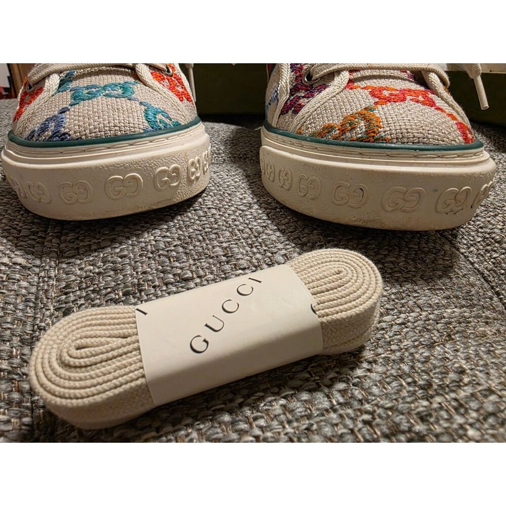Gucci 1977 Psychedelic GG Unisex Sneakers - Picture 12 of 16